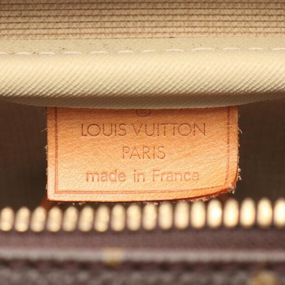 LOUIS VUITTON Brown Monogram Leather Deauville Bag - Picture 5 of 11